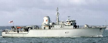 卡特彼勒C32發動機換裝英國掃雷艦  
