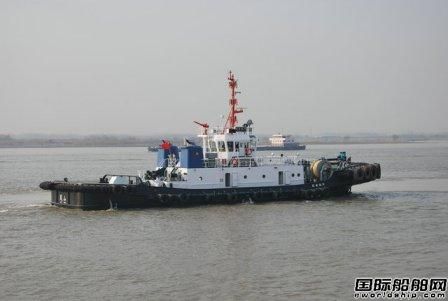 鎮(zhèn)江船廠一艘6800HP全回轉拖船竣工