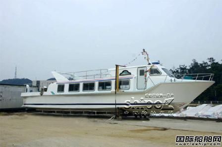 民皓游艇17.8米高速客船出口非洲