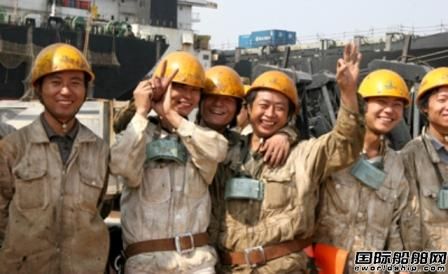中遠船務，農民工入黨開花結果   