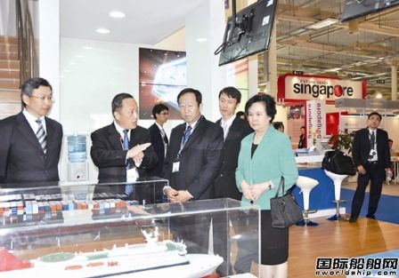中船集團重裝參加2012波塞冬海事展