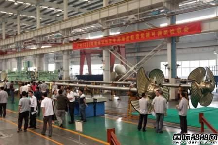 南高精海監船可調槳齒輪箱通過出廠驗收 