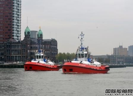 Damen造船集團交付2艘2412型拖船