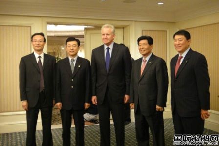 中遠集團魏家福會見GE首席執行官 