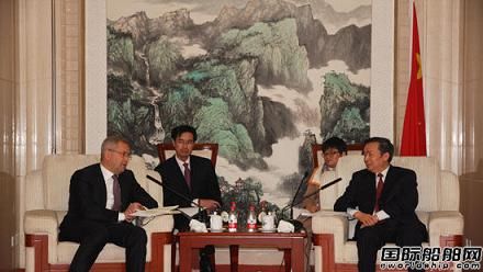 何建中會見馬士基航運總裁