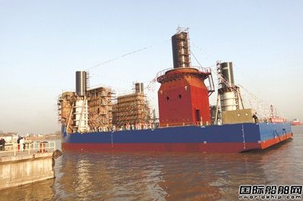 蛟龍重工國內首創海工平臺成功下水