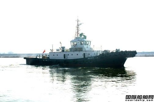 河船重工一艘3676KW全回轉拖船交付