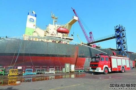 亞泰船舶舉行消防演練