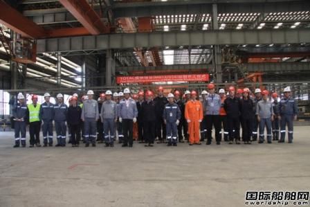 太平洋海工首個TOTAL模塊項目開工