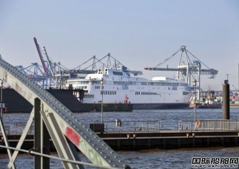 Scandlines首艘續建客滾船到達B+V船廠