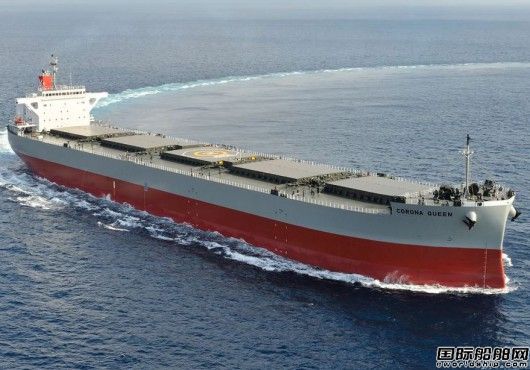 川崎汽船接收一艘8.8萬噸運(yùn)煤船