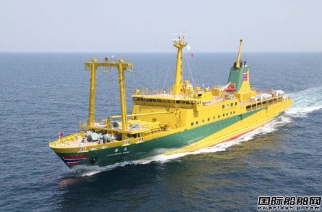 三菱重工交付一艘客貨船