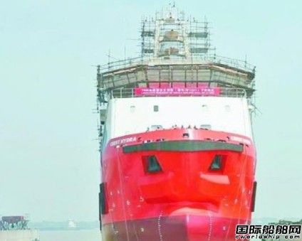 新聯造船一艘70M潛水支持船下水