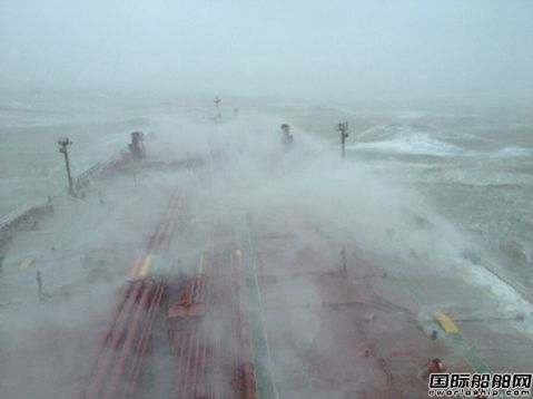 中海油運“新平洋”輪成功避險