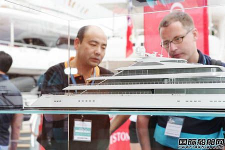 中集普萊德游艇參加摩納哥游艇展