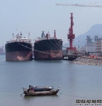 老齡靈便型散貨船拆船活動活躍