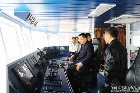 英輝南方1艘近海快速救助船竣工驗收
