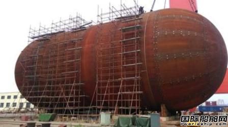 荊門宏圖建成國內(nèi)最大LNG運輸船罐  