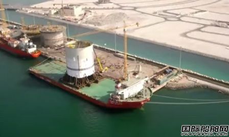 世界最大的船“Prelude FLNG”號