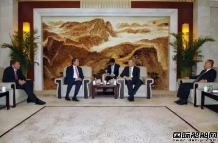 董強會見DNV GL總裁Remi Eriksen  