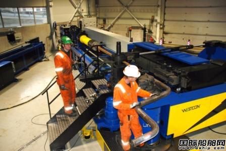 Westcon為挪威船廠配備最大管徑彎管機