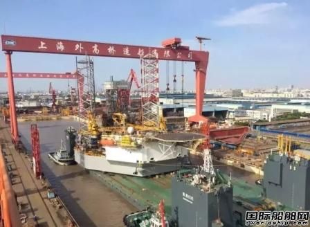 山東海工首座CJ46自升式鉆井平臺完成升降試驗