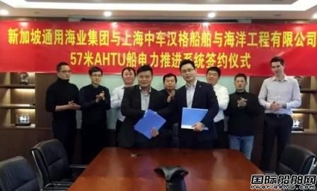中車接獲今年首個船舶電推系統訂單   