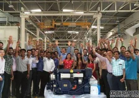 濰柴印度制造船機首次實現出口