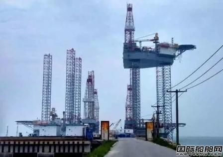 遼河重工DSJ300-L2自升式鉆井平臺(tái)完成升降試驗(yàn)