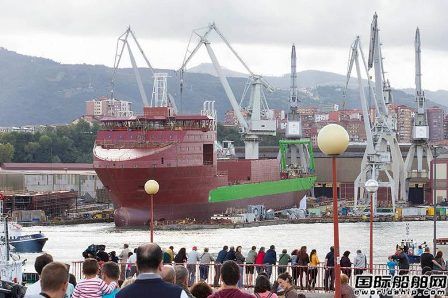 DEME集團一艘海底線纜安裝和挖溝船下水