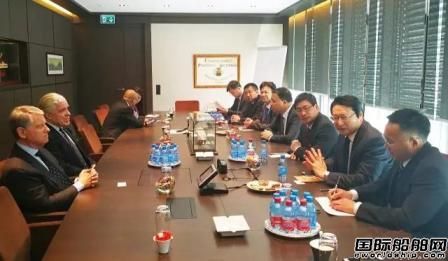 胡問鳴瑞士拜訪地中海航運