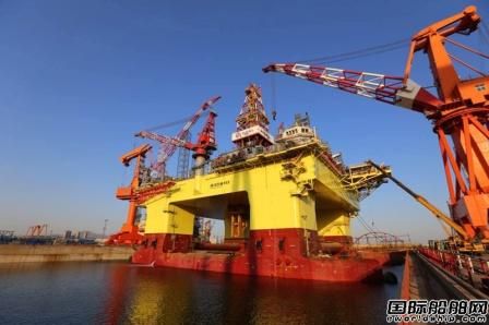 大船集團建造“海洋石油982”下水