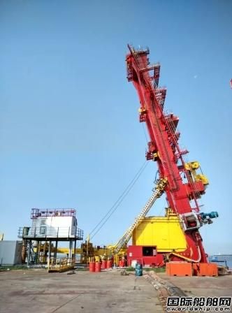 振華重工完成國內首臺深海Ｊ型鋪管設備樣機試制
