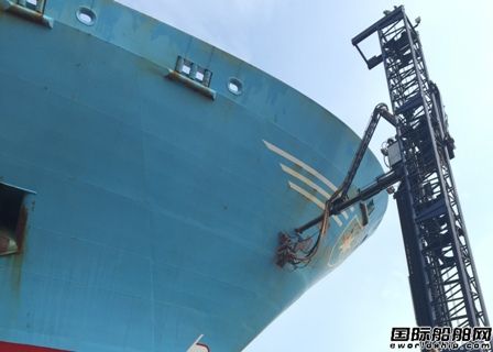 Blohm+Voss船廠和Palfinger合作船舶涂層作業