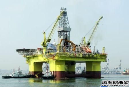 中海油服一座半潛式鉆井平臺(tái)獲得新租約