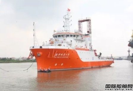 廣東中遠船務“海洋地質十號”完成傾斜試驗