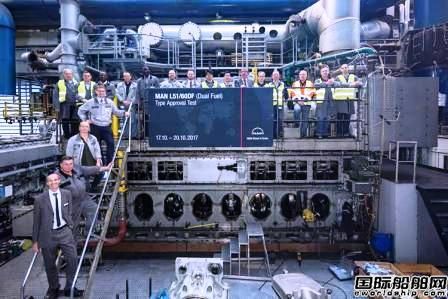MANL51/60DF雙燃料發動機通過型式認證