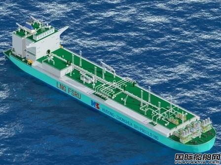 中船集團將建中國首艘LNG-FSRU