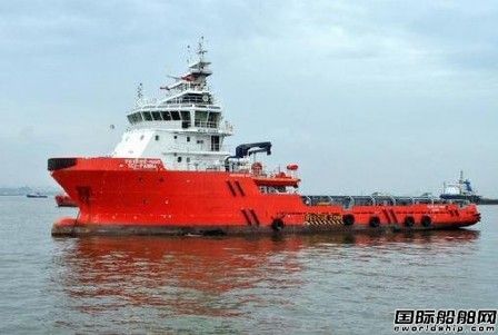 印度國航一艘AHTS在孟買海上沉沒