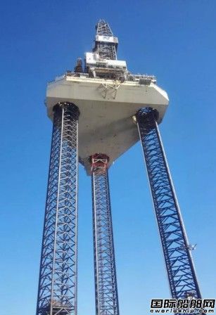 大連中遠船務全面推進自升式鉆井平臺建造