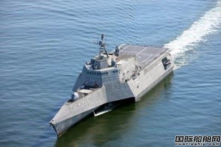 美國海軍“奧馬哈”號瀕海戰斗艦服役
