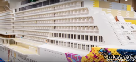 全球最大樂高船誕生