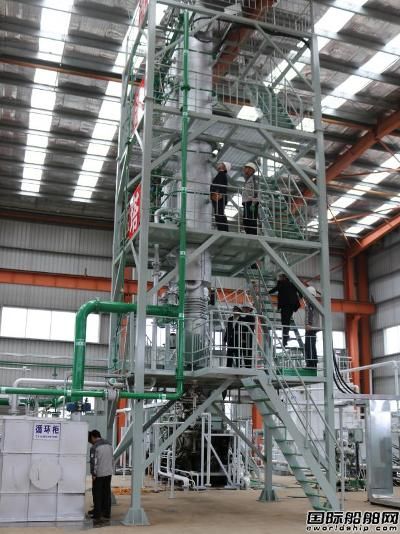 中國企業(yè)再獲國際知名船東船舶脫硫設(shè)備訂單