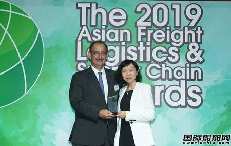 APL連續三年榮獲最佳跨太平洋航運公司大獎