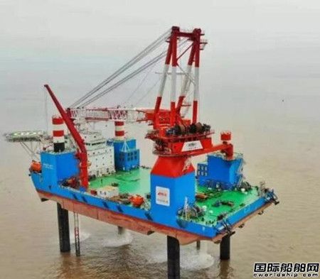 “鐵建風電01”風電安裝船順利完成全程升降試驗