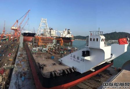 招商工業建造全球最大打樁船下水