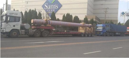 武漢重工順利交付大型舵桿