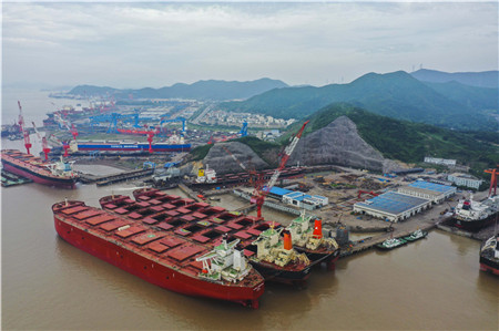 吳建軍：龍山船廠是舟山船舶修造進(jìn)階的標(biāo)志