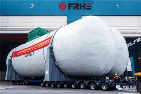 富瑞重裝順利交付世界最大豪華郵輪LNG燃料罐