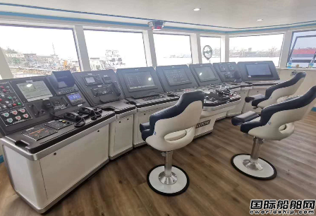 中國電科海電院打造首艘智能船舶完成試航